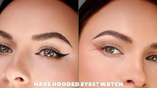 Best Eyeliner Hack for Hooded Eyes/Beginner Friendly!