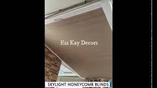 SKYLIGHT Honey Comb Blind  Collection - Motorised Window Blinds