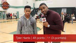 Tyler Harris Turns into SUPERMAN, scoring 48 POINTS!