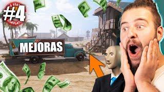 Mejorando La Gasolinera Para Ganar Más Dinero  | Gas Station Simulator #4