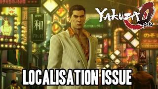 Yakuza 0's Localisation Issue With Lao Gui