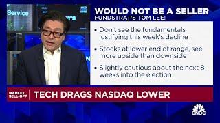 We're at a point where the Fed could engineer a soft landing, says Fundstrat's Tom Lee