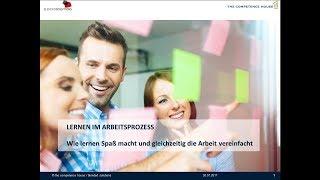 Webinar Lernen im Arbeitsprozess 20170727