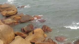 My leisure-06: Amazing Water wave view of Teluk Cepedak Beach at Kuantan Malaysia