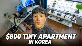 TINY $800 Apartment in Seoul, Korea! Is It Worth It?