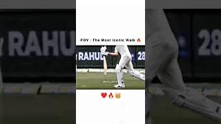 The Most Iconic Walk In Cricket History  #iconic #walk #history #viratkohli #viral