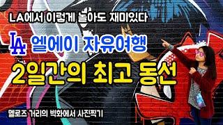 가이드가 작정하고 알려주는 2일간의 엘에이 자유여행 일정, 미국 서부 여행, LA 여행 동선짜는 꿀팁, 미서부 도시에서 엘에이가 제일 복잡하다