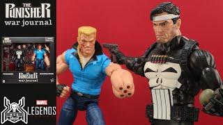 Marvel Legends PUNISHER War Journal Frank Castle vs BUSHWACKER 2-Pack Comic Figure Review