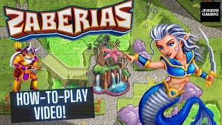 How to play the board game Zaberias!