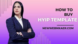 BUY HYIP TEMPLATE FROM NEW WEBMAKER