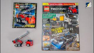 LEGO Technic Magazine found with a cool little fire truck