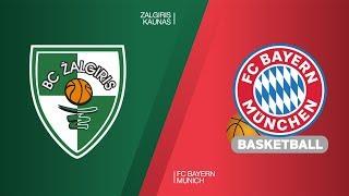 Zalgiris Kaunas - FC Bayern Munich Highlights | Turkish Airlines EuroLeague RS Round 26