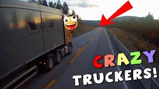 Bad Truck Drivers *Dashcam Compilation*