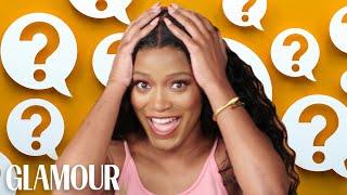 NOPE Star Keke Palmer Answers WAY Too Many Questions | Glamour