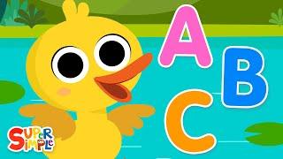 ABC Quack | Super Simple ABCs | Kids Alphabet Songs