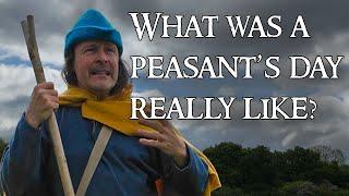 What did MEDIEVAL PEASANTS do all day?