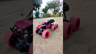 RC Rock Crawler 6x4 | Remote Control Toys | Cinematic Video | Udham Patti #shorts #toys #car