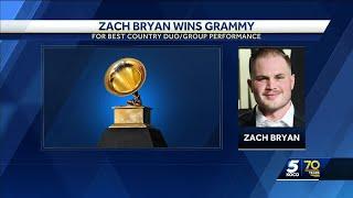 Zach Bryan takes home Grammy for Best Country Duo/Group Performance