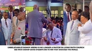 UNBELIEVABLE  BISHOP AREMU IS NO LONGER A PASTOR IN LIVING FAITH CHURCH. WATCH THE HIGHLIGHT 