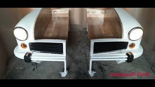 Ambassador Car Sofa | Automobile Furniture | Car Sofa | Handicraft Point | Industrial Furniture