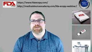 FDA eCopy services- Medical Device Academy