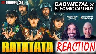 "SLAP MYSELF IN THE FACE HAPPY" - BABYMETAL x ELECTRIC CALLBOY - RATATATA Reaction #banger 