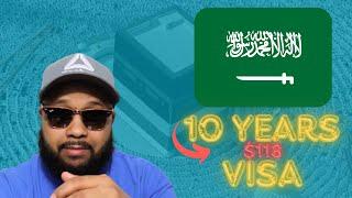 Saudi 10 Years Visa (Business Visa) | Step By Step| Only $118 USD #saudivisa