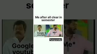 Me after all clear in semester 🫂 @funnycomedy458 #funnyshorts #entertainment #trending #tamil