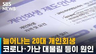 개인회생 20대들…코로나 · 가난 대물림에 '돌려막기 늪' / SBS