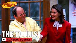 George Pretends To Be A Tourist To Get A Date | The Muffin Tops | Seinfeld