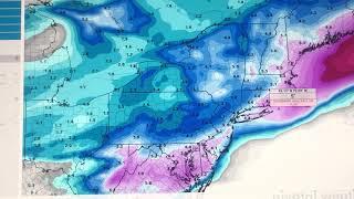 Winter Storm Quade Final Update!! Moderate-Heavy Snowfall For Northeast and New England Tomorrow!