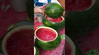 Sweet watermelon juice you should drink when you go to Malacca!!!