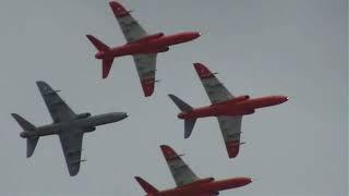 Finnish Air Force display team: The Midnight Hawks. RIAT 2024.