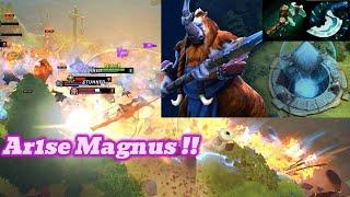 Magnus Top Plays By Ar1se Crazy Combos Dota 2 Highlights !!