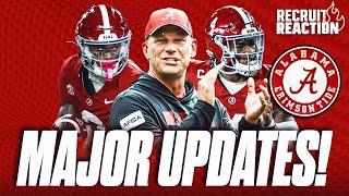 Recruit Reaction: Alabama's THRILLING Win Over UGA Football!! | Priority FLIP Targets on Campus