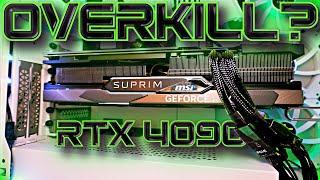 RTX 4090 MSI Suprim X Benchmark & First Impressions. Bigger, Stronger, Faster! Too Fast for Gaming?