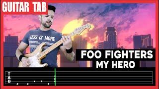 【FOO FIGHTERS】[ My Hero ] cover Dotti Brothers | LESSON | GUITAR TAB