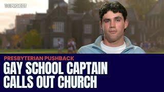 Gay Melbourne Grammar Captain Fires Back At Presbyterian Church's Leadership Ban