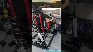 Microsoft flight simulator 2020 on high immersive D-Mover sim rig| Realistic Flight Motion Simulator