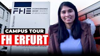 CAMPUS TOUR: University of Erfurt and FH Erfurt (study in Germany  2025)