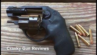 Ruger LCR revolver 22 Win Mag WMR range practice time!