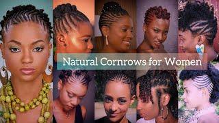 Braids Hairstyles For Black Women With Natural Cornrow Ideas | Natural Hairstyles For Black Women