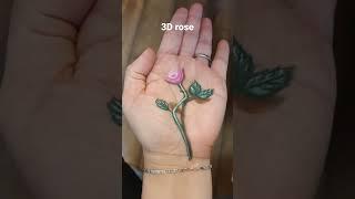 3D rose painting