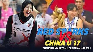 Red sparks vs. China u17 | Highlights | Shanghai Volleyball Championship 2024