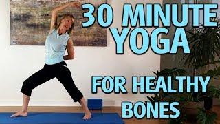 STRONG BONES FOREVER! 30 Minute Yoga For Bone Density & Balance