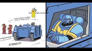 Better Safe Than Sorry With Blood Ravens | A Warhammer 40k Comic