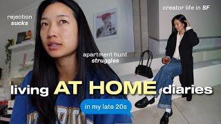 Living AT HOME Diaries  apartment hunt struggles, getting out of a funk  + weekend in SF!