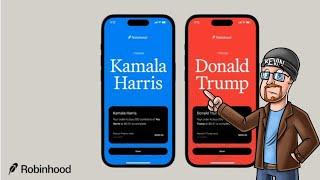 Trump or Harris?! Place Your Bets NOW on Robinhood!