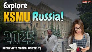  Explore Kazan State Medical University 2025 | Full Campus Tour & Hostel Review 