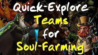 Gems of War - Quick-Explore Soul-Farming Teams (April, 2022)